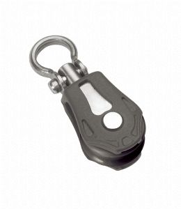 Barton Marine Size 0 20mm  Bearing Pulley Block Single Swivel (click for enlarged image)